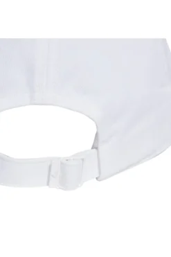 Cappellino Bianco con Frontino Curvo Adidas Baseball 3S Cap