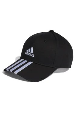 Cappellino Nero con Frontino Curvo Adidas Baseball 3S Cap