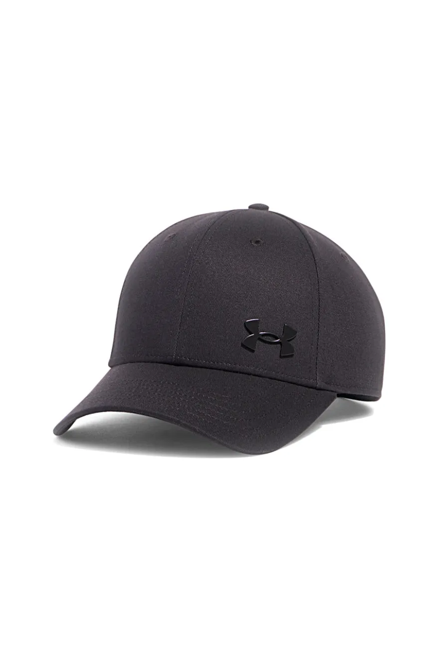 Cappellino nero in twill di cotone Under armour Essential Low