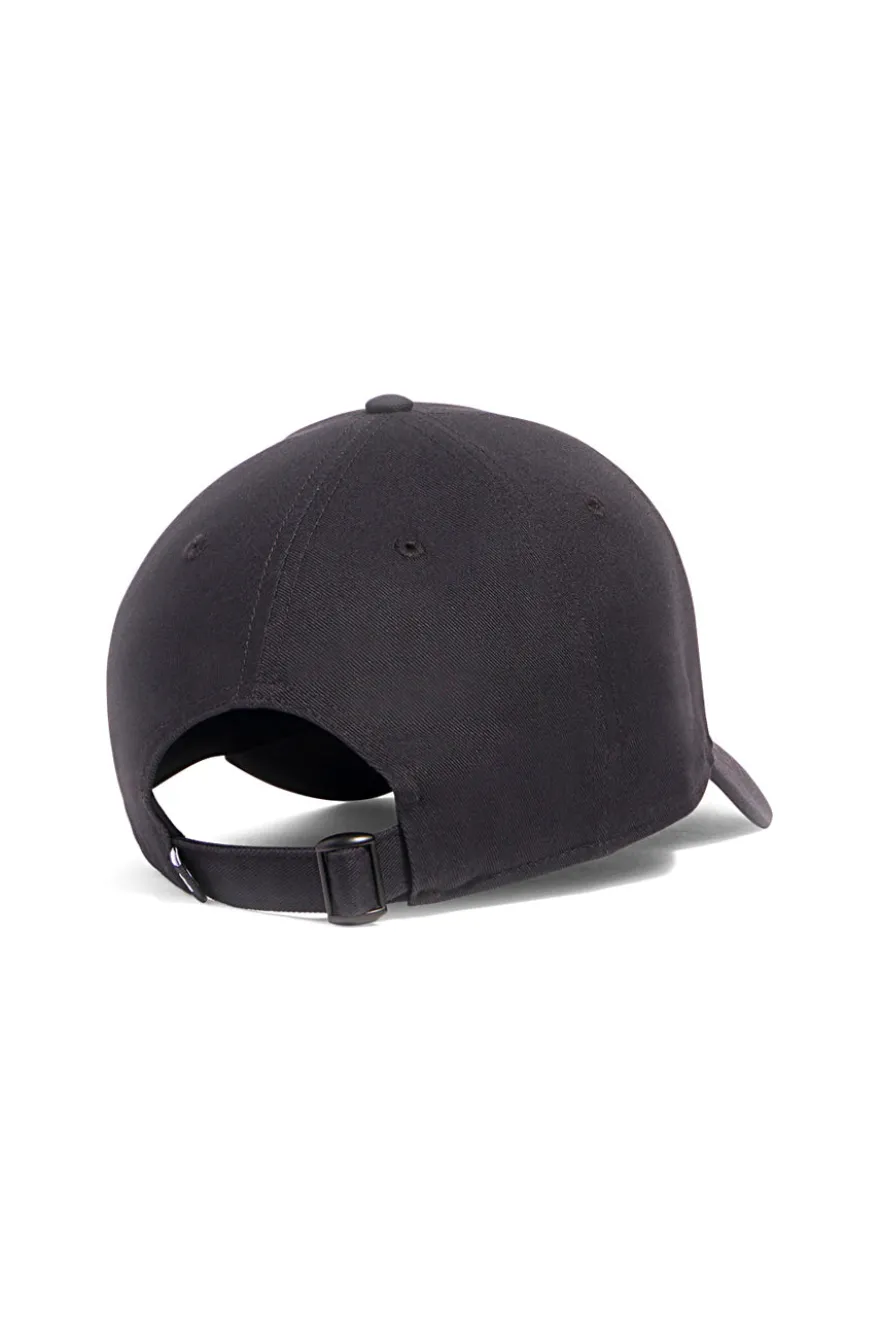Cappellino nero in twill di cotone Under armour Essential Low