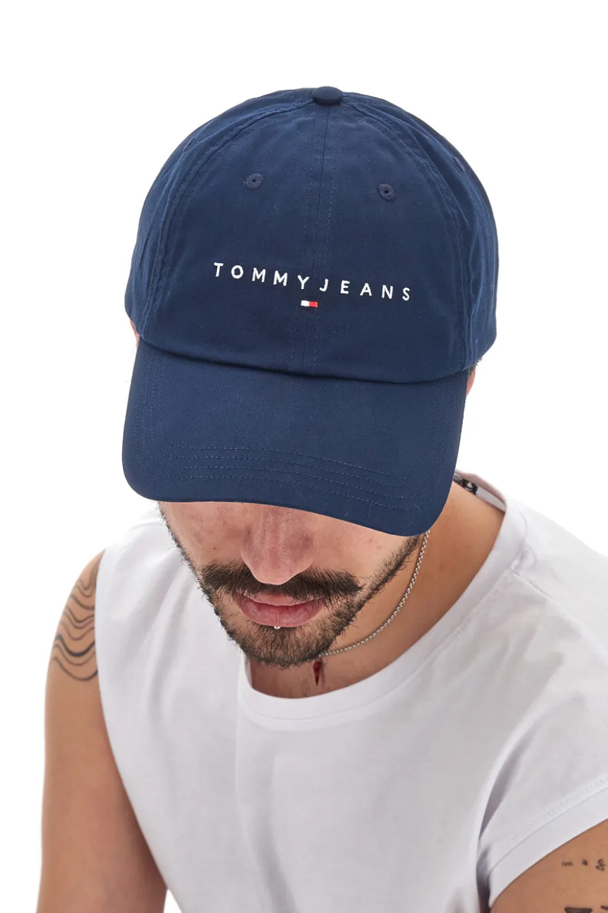 Cappellino Regolabile TOMMY JEANS LOGO CAP Blu