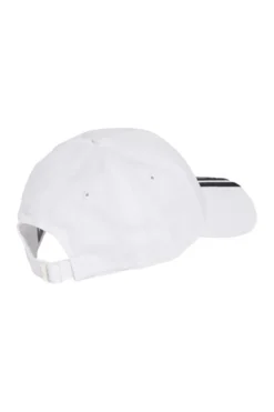 Cappello bianco con visiera Adidas BBALL 3S CAP NL
