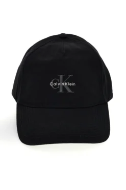 Cappello nero con logo Calvin klein CK CAP