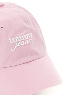 Cappello rosa con logo ricamato Tommy jeans CAP