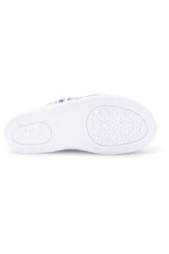Ciabatta bianca e blu professionale con sottopiede in pelle Best Medical 2883