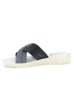 Ciabatta blu con fasce incrociate Plocadi A61JENV