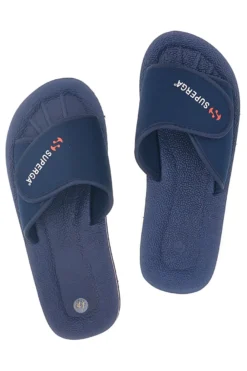 Ciabatta blu con fascia regolabile Superga S24E702