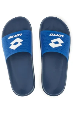 Ciabatta blu con fascia traforata Lotto MOKU III