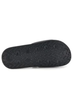 Ciabatta nera con fascia logo Superga S24S753