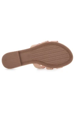 Ciabatte Basse Rosa con Catena Mon Dieu 3982