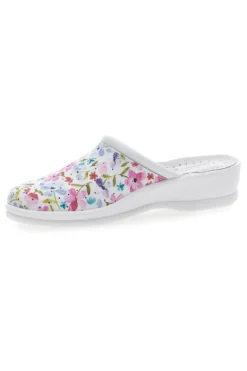 Ciabatte Bianche Con Decorazione Floreale Le Soft 820002