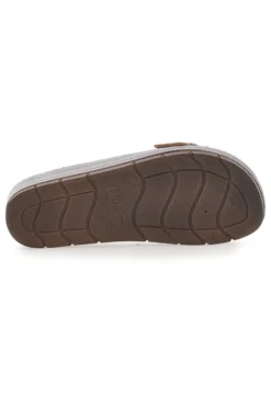 Ciabatte Bianche con Fibbia Regolabile e Sottopiede in Pelle INBLU 41 CP