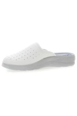 Ciabatte Bianche con Sottopiede in Pelle INBLU 33 RH