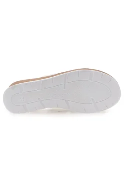 Ciabatte Bianche con Zeppa PLOCADI 11071242