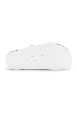 Ciabatte bianco sottopiede in vera pelle Pittarello tierra 335A20630SR