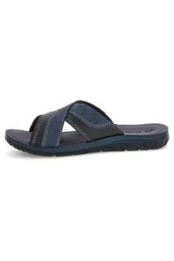 Ciabatte blu con fasce incrociate Inblu 14 VT
