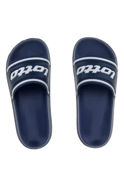 Ciabatte blu con logo Lotto MIDWAY IV SLIDE JR