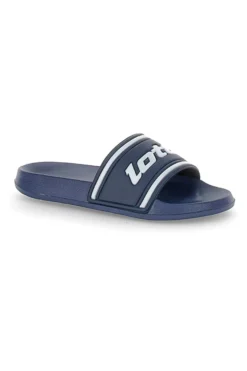 Ciabatte blu con logo Lotto MIDWAY IV SLIDE JR