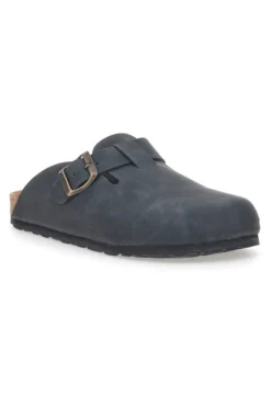 Ciabatte Chiuse Nere con Sottopiede in Pelle Made in Italy PITTARELLO TIERRA 335A013PR