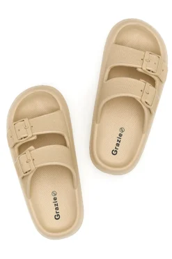 Ciabatte Chunky Grazie 9541 Beige