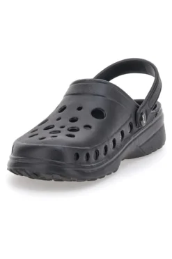 Ciabatte Clogs Nere in Gomma Woz 3