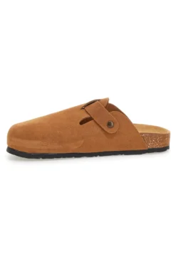 Ciabatte cuoio con fibbia in vera pelle Pittarello Tierra 335A013PR