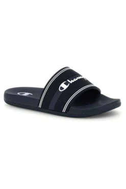 Ciabatte da piscina blu con fascia Champion Jambiani U GS