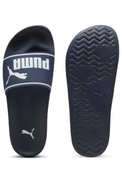 Ciabatte da Piscina blu scuro con logo a contrasto Puma Leadcat 2.0