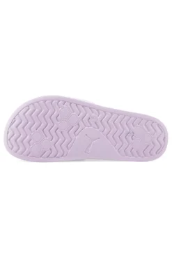 Ciabatte da piscina lilla con fascia imbottita e plantare sagomato Puma Leadcat 2.0