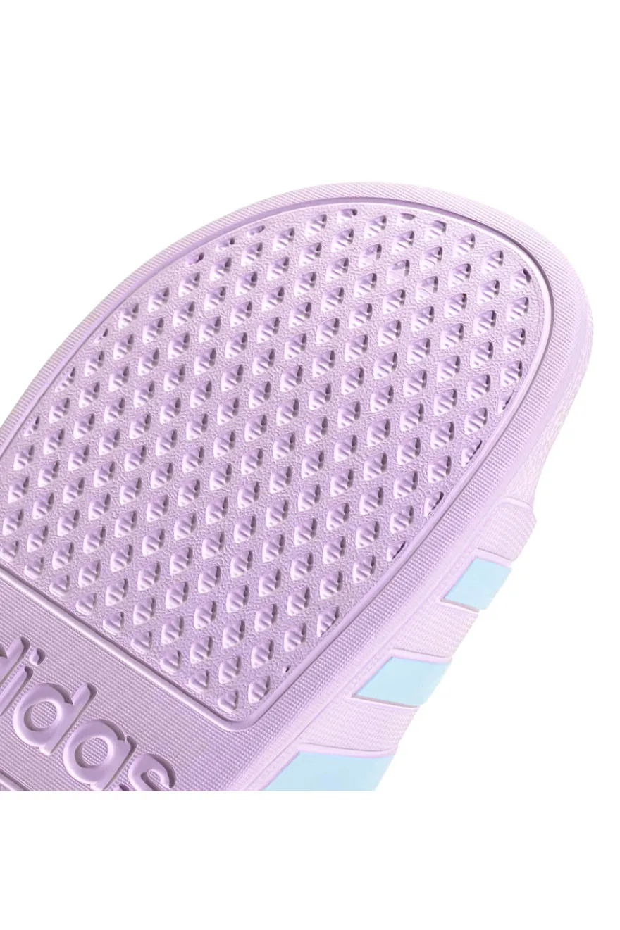Ciabatte da Piscina lilla con strisce Adidas Adilette Aqua