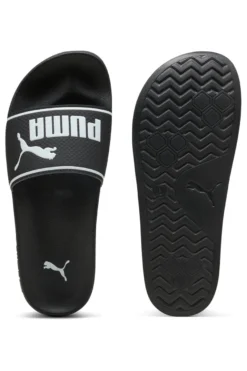 Ciabatte da Piscina nere con logo a contrasto Puma Leadcat 2