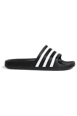 Ciabatte da Piscina nere con strisce Adidas Adilette Aqua