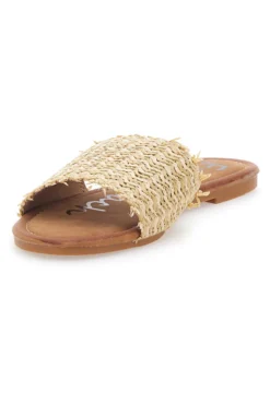 Ciabatte Flat Beige Fun Beach 470