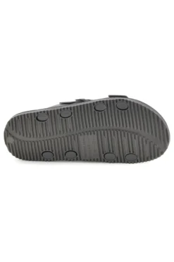 Ciabatte grigie con doppia fibbia 2t2l 72593
