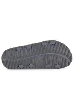 Ciabatte grigie in gomma con doppio cinturino 2T2L 72593