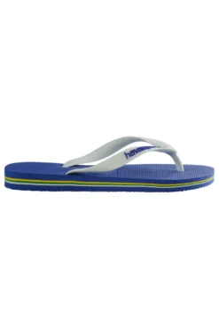 Ciabatte Infradito Blu Havaianas Brasil Logo