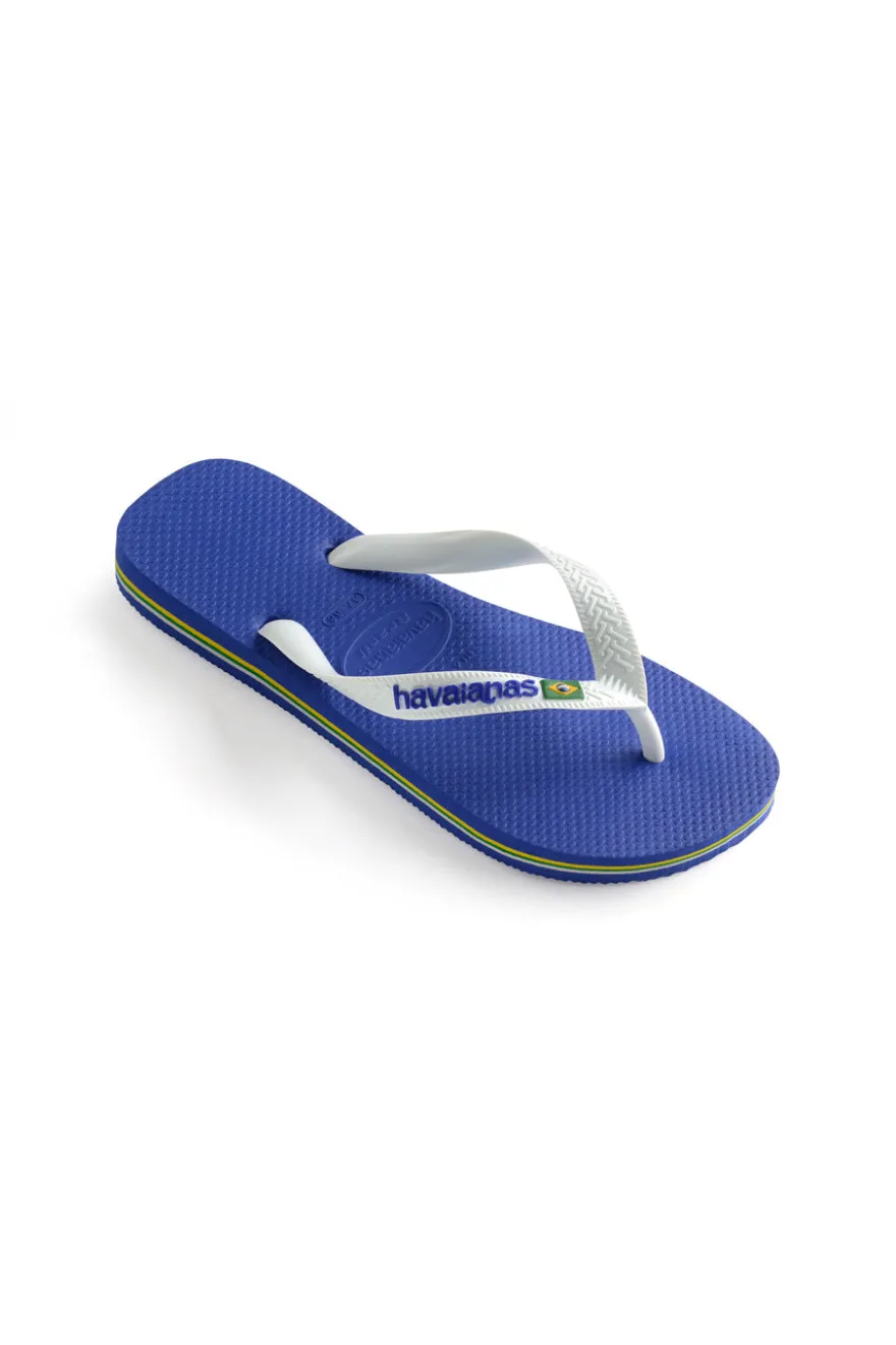 Ciabatte Infradito Havaianas Brasil Logo Blu