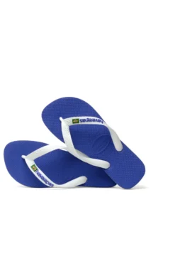 Ciabatte Infradito Havaianas Brasil Logo Blu