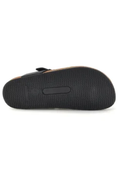 Ciabatte infradito nere con fibbia Pittarello tierra 335A2177SR