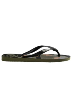 Ciabatte Infradito Verde Militare In Gomma Havaianas Top Camu