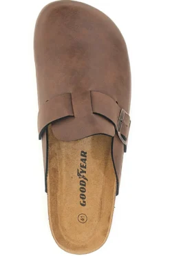 Ciabatte marroni con fibbia GOODYEAR GY42030
