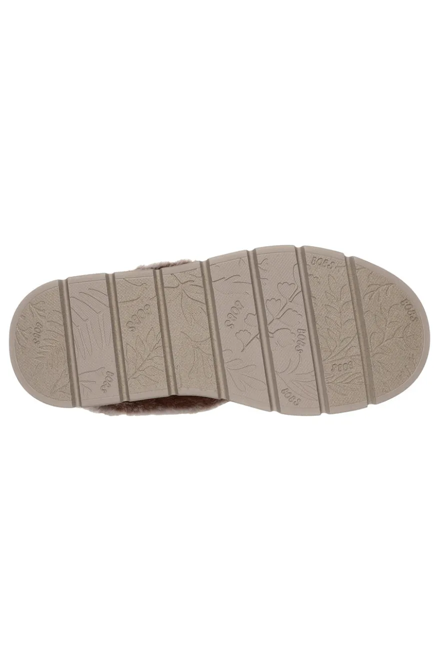 Ciabatte marroni imbottite SKECHERS KEEPSAKES LITE COZY BLEND