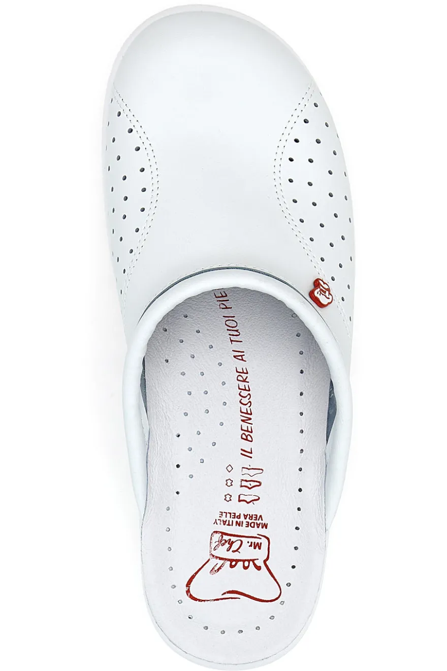 Ciabatte Mr Chef 8208 Bianche