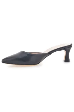 Ciabatte Mules Nere Con Tacco Pittarello Glam 3620