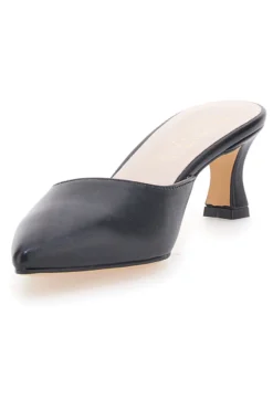 Ciabatte Mules Nere Con Tacco Pittarello Glam 3620