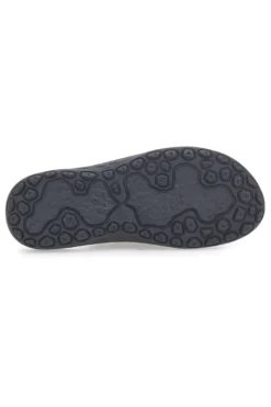 Ciabatte nere con fasce incrociate e suola comfort Claremorris 2014ZER