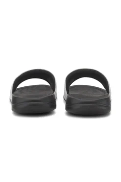 Ciabatte nere con fascia bianca Puma Popcat 20 Jr