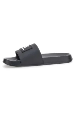Ciabatte Nere Con Fascia Champion Arubo Box Slide
