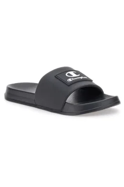 Ciabatte Nere Con Fascia Champion Arubo Box Slide