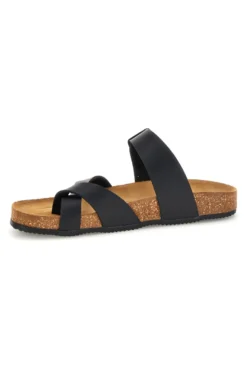 Ciabatte nere con fibbia Pittarello tierra 335A311SR